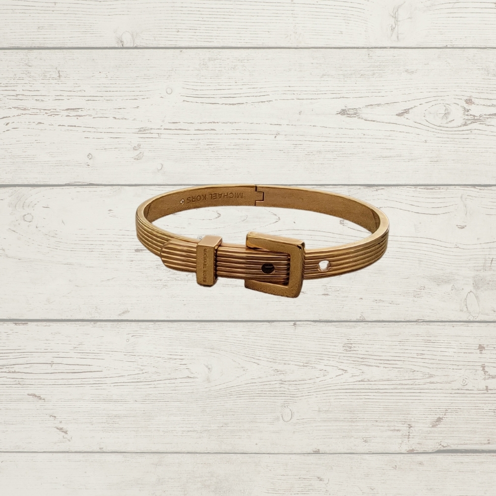 Michael Kors Rose Gold Belt Bracelet